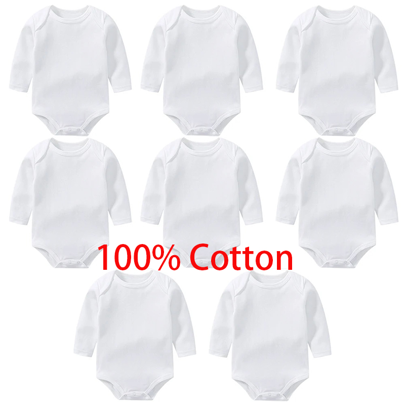 Baby Clothing Brand - 3/8 шт./лот, детские боди с длинными