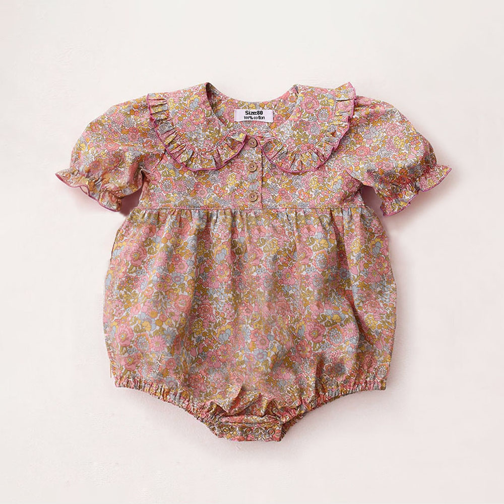 Baby Clothing Brand - Летний комбинезон для новорожденных девочек, милый