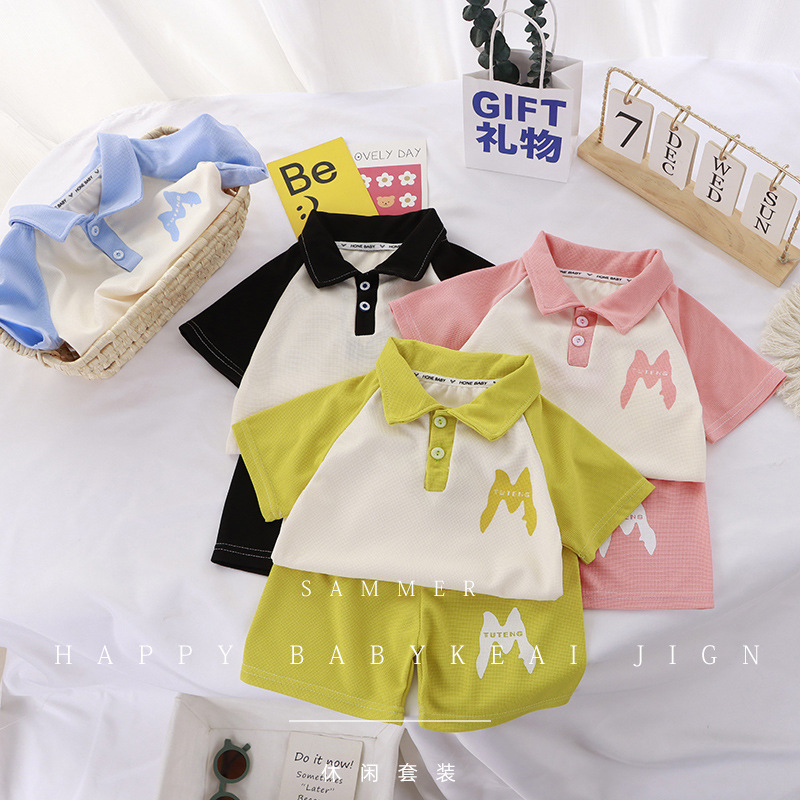 Baby Clothing Wholesale - Летний комплект из 2 предметов с
