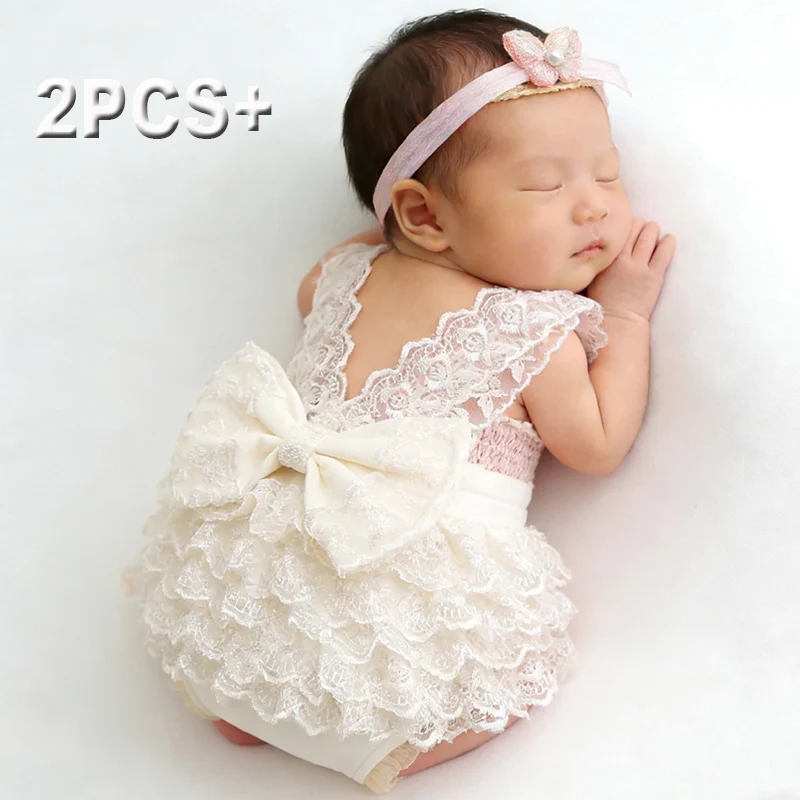 Baby Clothing Brand - Кружевной комбинезон для фотосъемки новорожденных Ylsteed,
