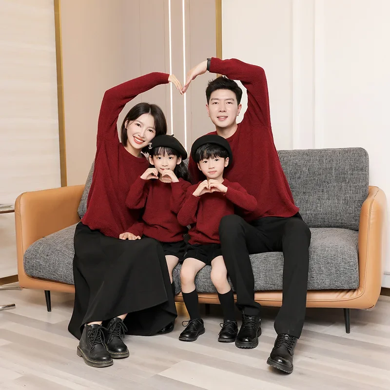 Baby Clothing Jumpers - Вязаные джемперы для родителей и детей,