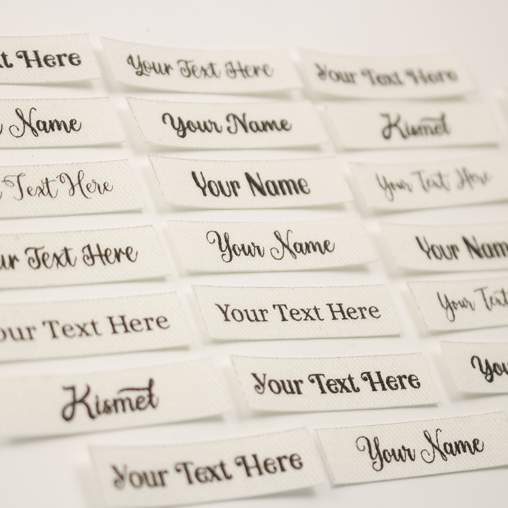 Baby Clothing Labels - 10x40 мм, 80 шт., железные этикетки
