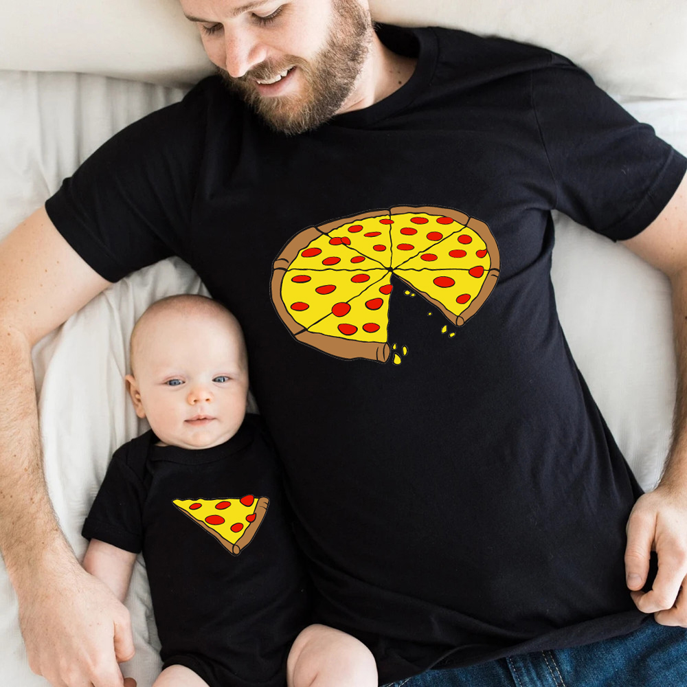 Baby Clothing For Sale - Забавные футболки с принтом пиццы для