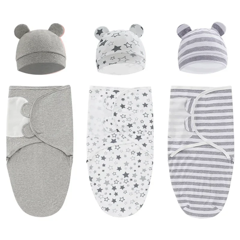 Baby Clothing Organic Cotton - Пеленки для младенцев 0-3 месяцев, 100%