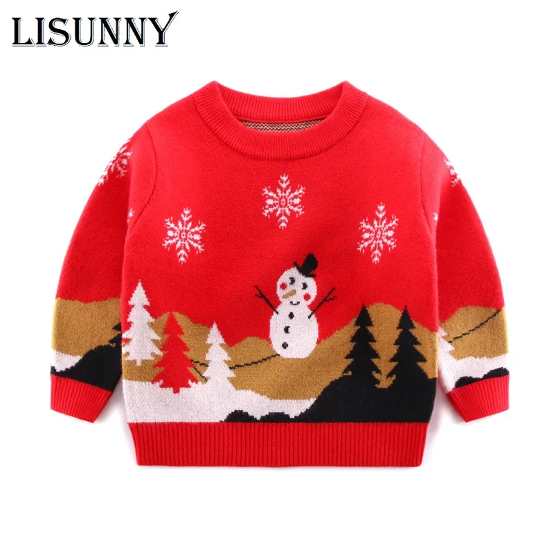 Baby Clothing Jumpers - Осенне-зимний детский рождественский свитер, джемпер, пальто,