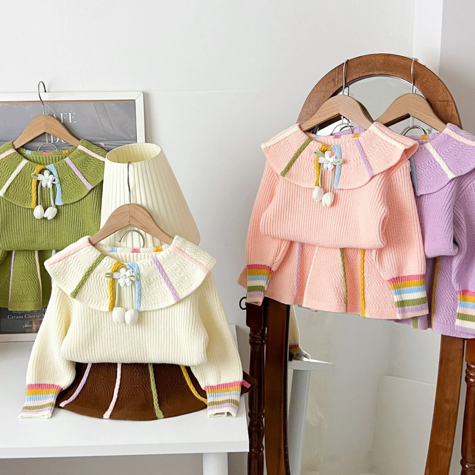 Baby Clothing Jumpers - Костюм для девочек 2026: Новая коллекция