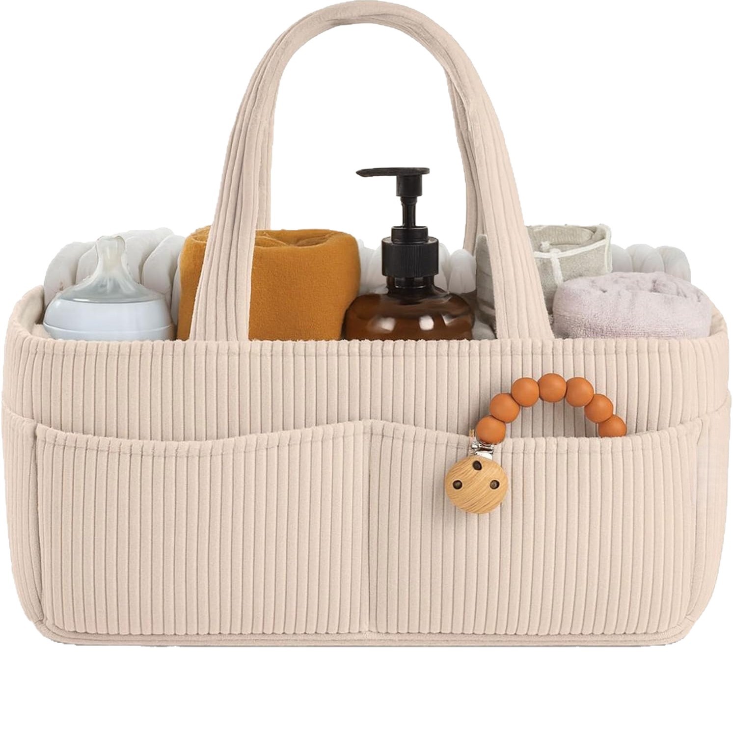 Baby Clothing Basket - Новый вельветовый органайзер для подгузников, складная