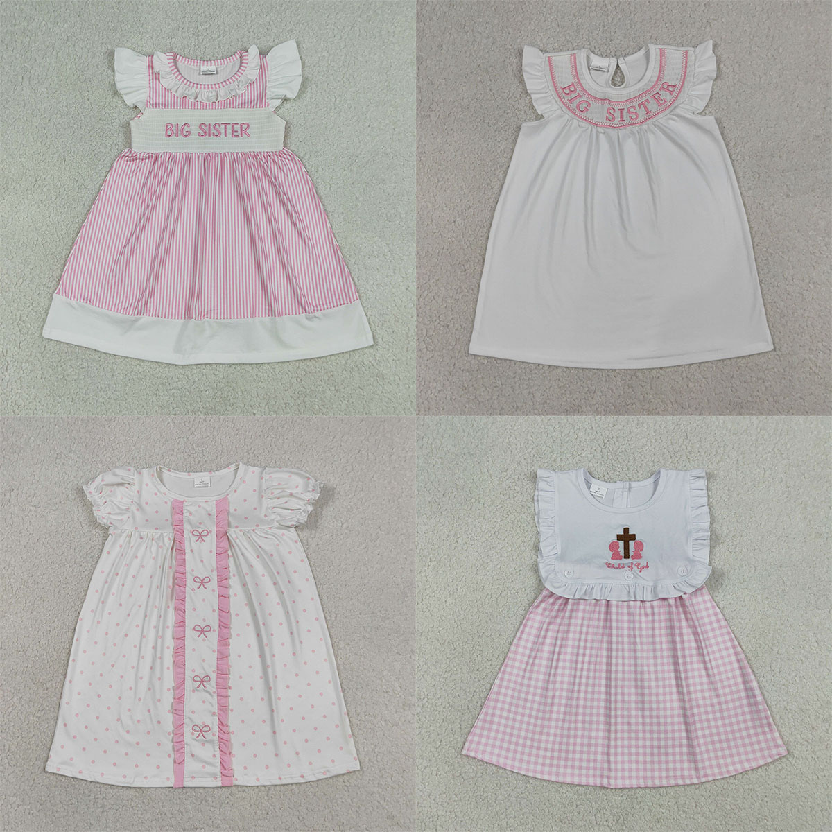 Baby Clothing Wholesale - Модные удобные платья для девочек с