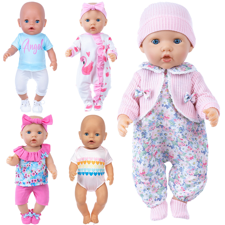 Baby Clothing Accessories - Одежда для кукол 18 дюймов, милый