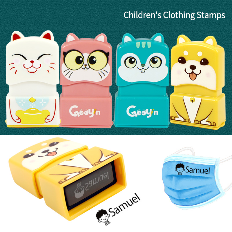 Baby Clothing Name - Персонализированный штамп с именем для одежды: