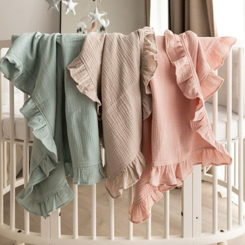 Baby Clothing Organic Cotton - Детские одеяла из органического хлопка, муслиновое