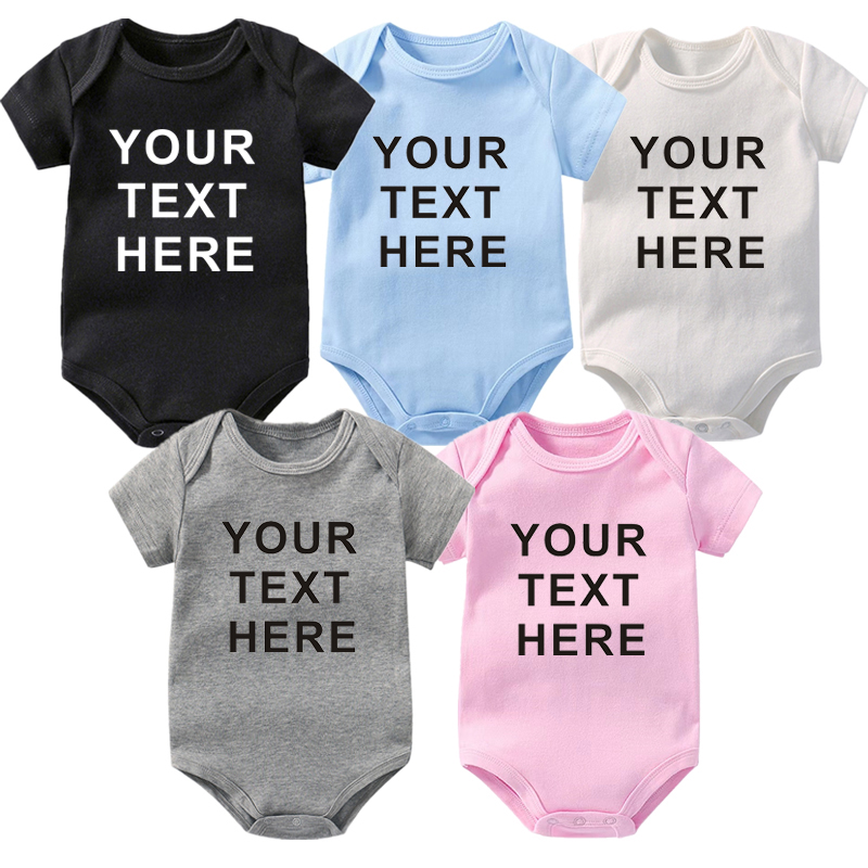 Baby Clothing Name - Персонализированный детский комбинезон на заказ, детское