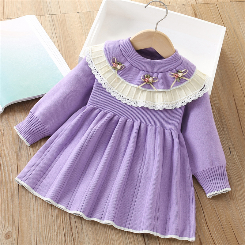 Вязаное платье для маленьких д – обзор и цена Baby Clothing Jumpers