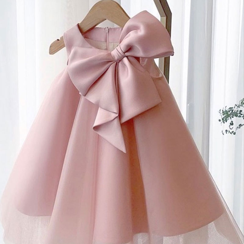 Летнее платье с большим бантом – обзор и цена Baby Clothing Accessories