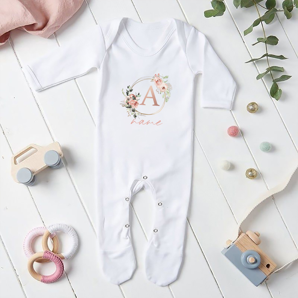 Персонализированный пижамный к – обзор и цена Baby Clothing Name