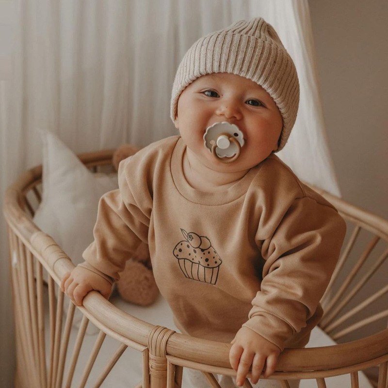 Детский Хлопковый пуловер с дл – обзор и цена Baby Clothing Organic Cotton