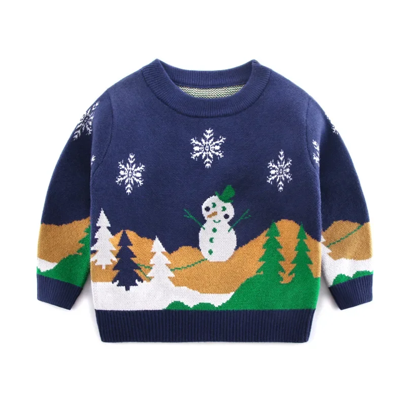 Осенне-зимний детский рождеств – обзор и цена Baby Clothing Jumpers