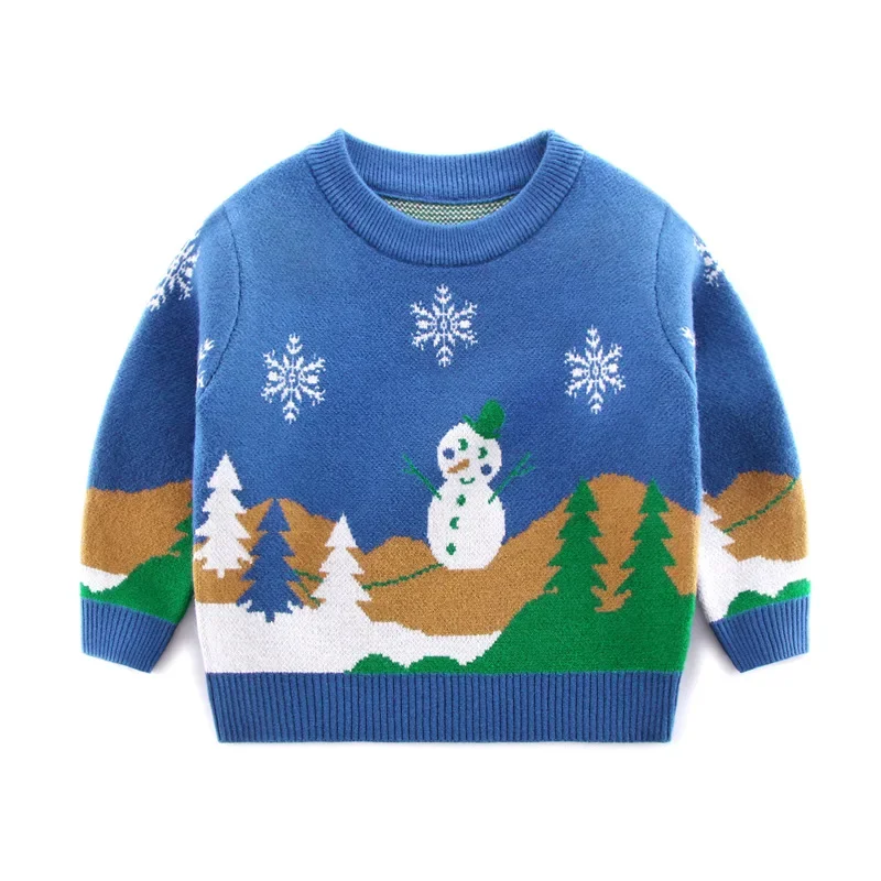 Осенне-зимний детский рождеств – обзор и цена Baby Clothing Jumpers