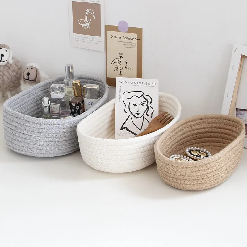 Скандинавские хлопковые верево – обзор и цена Baby Clothing Basket