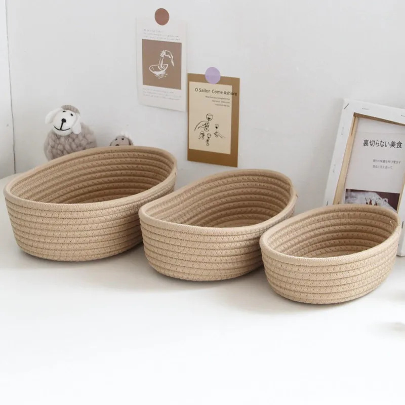 Скандинавские хлопковые верево – обзор и цена Baby Clothing Basket
