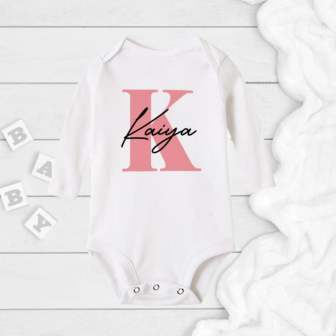 Комбинезон с именем для малень – обзор и цена Baby Clothing Name