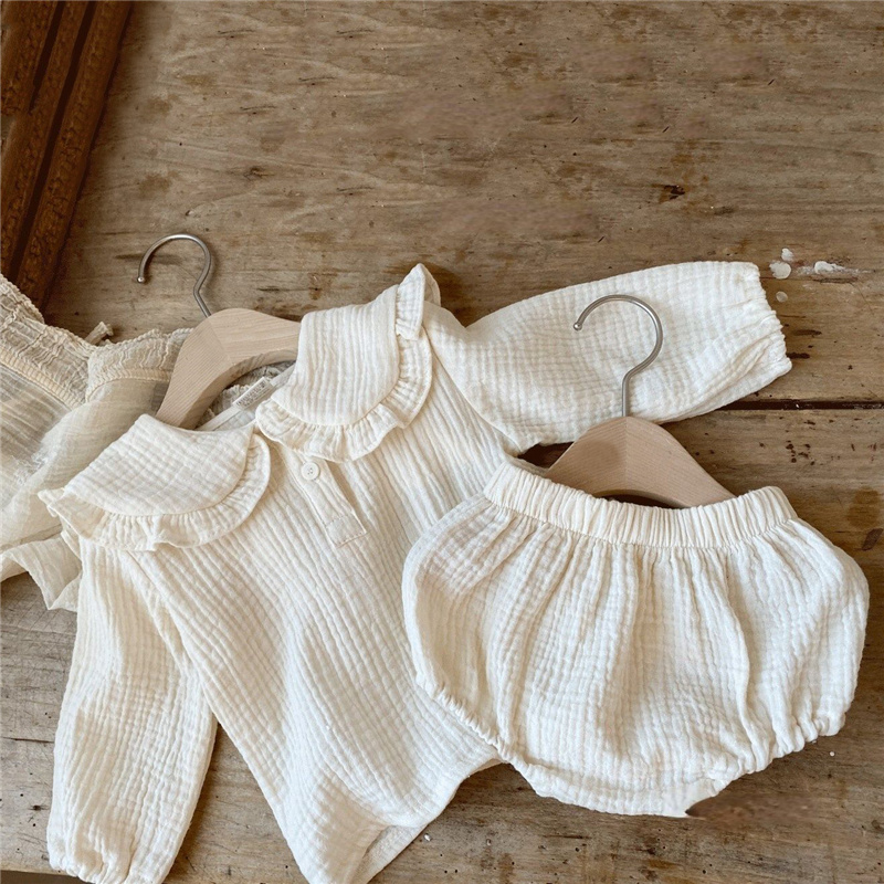 2 шт., рубашка с воротником с  – обзор и цена Baby Clothing Organic Cotton