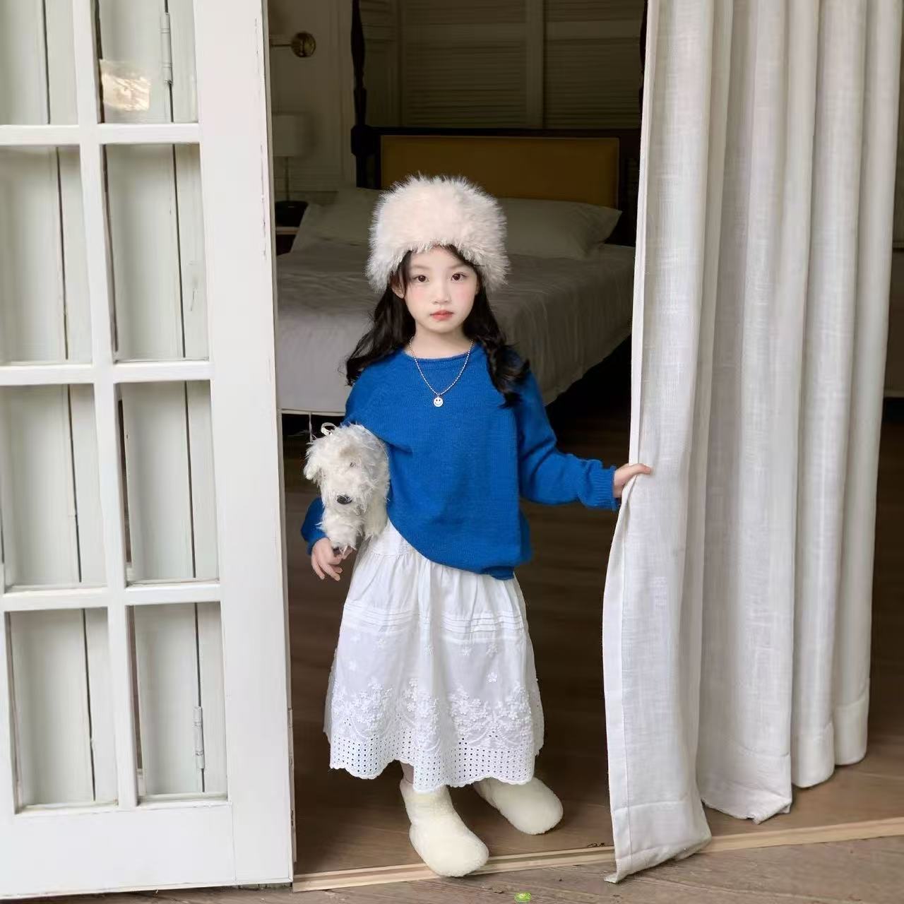Весенне-осенний вязаный свитер – обзор и цена Baby Clothing Jumpers