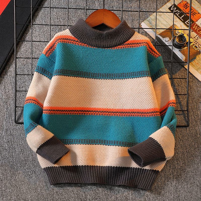 Вязаный свитер для мальчиков,  – обзор и цена Baby Clothing Jumpers